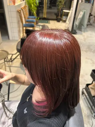 カラー moeka / 透明感カラー🥣🤍のヘアスタイル