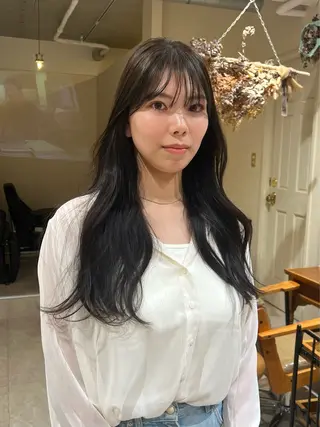 ロング yasuda juriのヘアスタイル