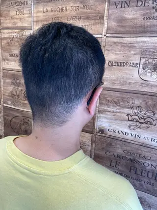 ショート メンズ Alamoa所属・な つのヘアスタイル