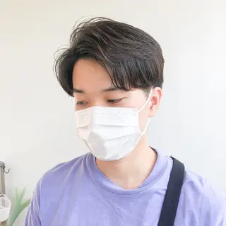 パーマ メンズ ツイスパ/波巻き対応 メンズ特化　石川愛理のヘアスタイル