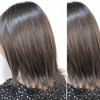 ショート カラー JuNブリーチに 縮毛矯正するプロのヘアスタイル