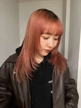 カラー 艶ブリーチ/表参道 ハイトーン /実乃梨のヘアスタイル