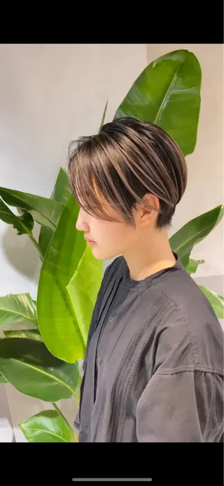 ショート カラー share salon OXY所属・🌈ショートの神様 🌈原田公祐のヘアスタイル