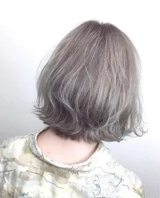 ミディアム カラー hair salon mementoのヘアスタイル