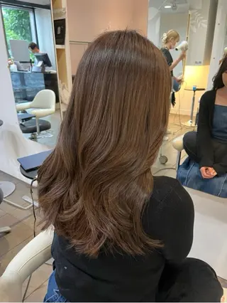 ロング カラー カラーモデル募集 🫧彩花🦋のヘアスタイル