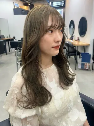 ロング 暖色カラー/レイヤー カット☁️MEI☁️のヘアスタイル