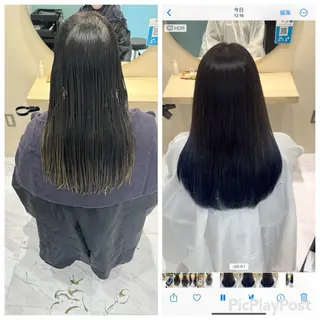 ロング 丹野 圭太のヘアスタイル