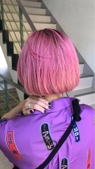 ショート GO TODAY SHAIRE SALON所属・miu （ミユ）のヘアスタイル