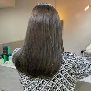 ロング AUBE HAIR tenjin【オーブヘアーテンジン】所属・nene .のヘアスタイル