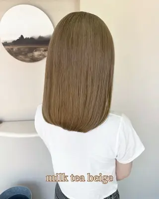 ミディアム カラー ビューティー　クララ所属・🌈miu miu hair✂️💕のヘアスタイル