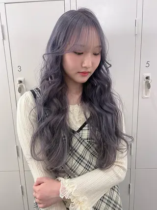 ロング euphoria新宿通り所属・ブリーチなしwcr yumeのヘアスタイル