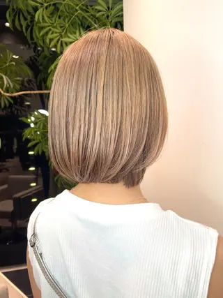 ショート カラー 艶カラーリスト 🌈銀座🌈牛込萌香のヘアスタイル