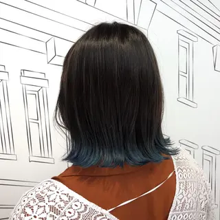 ショート カラー レイヤー,ボブ / 彩未のヘアスタイル