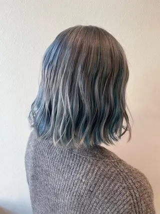 ショート カラー SARA古賀店 かすみ🐬🩵のヘアスタイル