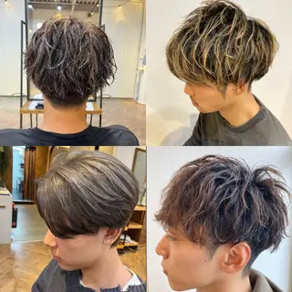 ショート メンズ ETERNAL所属・透明感カラー🌛 reikaのヘアスタイル
