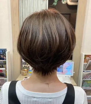 ショート カラー SALOWIN所属・ショート専門 笠井翔太のヘアスタイル