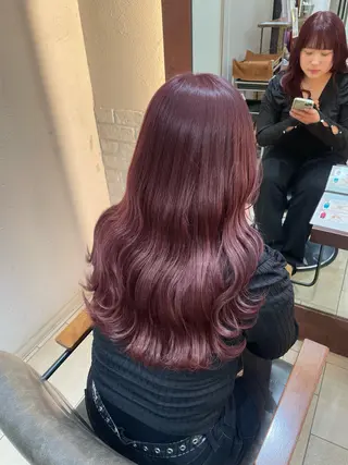 ロング カラー トトサ　カミング所属・モデル募集 ✨のヘアスタイル