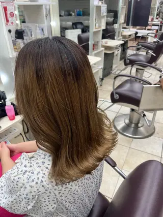 ミディアム 韓国レイヤー×モテ髪 /MITSUKI🤍のヘアスタイル