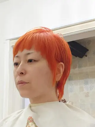 ショート カラー GOLD BLACK所属・究極の艶髪！ 艶神！大矢祥央のヘアスタイル