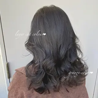 ロング カラー ヘアアレンジ Rene'所属・当日予約⭕️ JUNYAのヘアスタイル