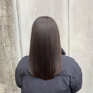 セミロング カラー ウルフ/レイヤー /パーマ　ナユタのヘアスタイル