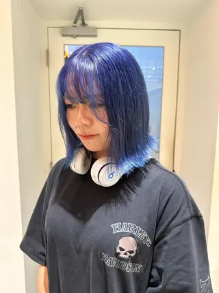 ミディアム カラー MAO SHIRATOのヘアスタイル