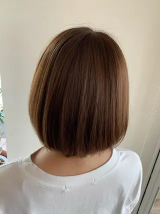 カラー 柴田 結衣のヘアスタイル
