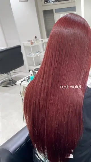 ロング 暖色ツヤカラー♥️/ senri.のヘアスタイル