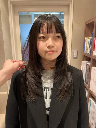 ロング dogstar小林諒 レイヤー/パーマのヘアスタイル