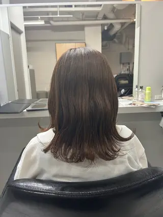 カラー tokute 片岡心🐥のヘアスタイル