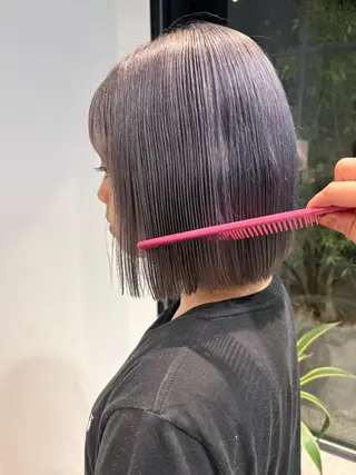 ミディアム カラー é.dit tokyo所属・チナ tinaのヘアスタイル