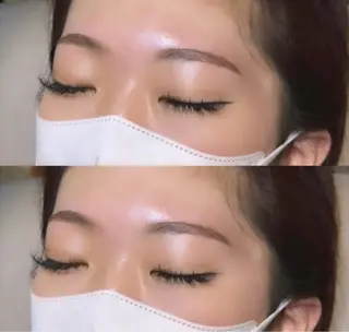 アイブロウ mint eyelash所属・mint eyelash 藤井のマツエク・マツパデザイン