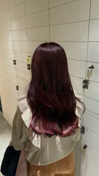カラー 南 希汐のヘアスタイル