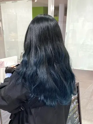 ロング カラー ヘアアレンジ 奥村 美郁子のヘアスタイル