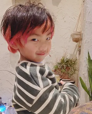 キッズ LAMP HAIR  ランプヘアー所属・徳永 博志のヘアスタイル