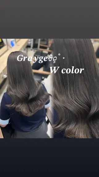 カラー ブラウン┆うる艶 ┆ゆうは🤍のヘアスタイル