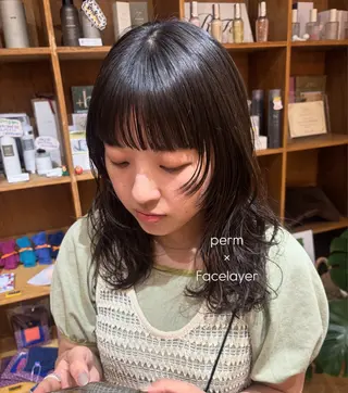 パーマ 韓国風ヘア/パーマ ♡あゆのヘアスタイル