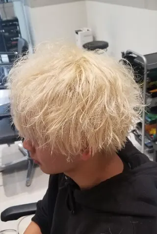 メンズ カラー La fith hair 池袋店所属・🔴赤み消し/ 艶カラー落合　優🔴のヘアスタイル