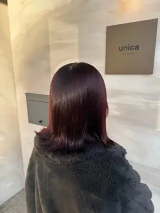 ショート カラー unica by milly所属・Mayuka 🩶のヘアスタイル