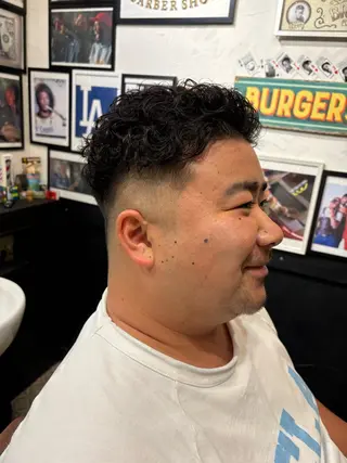 ショート CribHoodbarbershop所属・白井 昇太のヘアスタイル