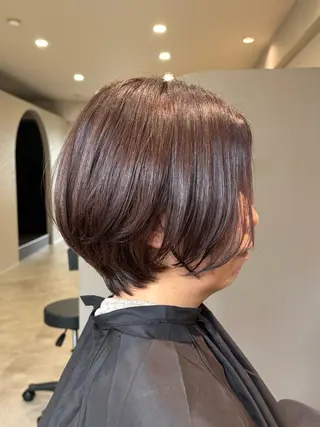 ショート MILSHE所属・山添 舞優のヘアスタイル