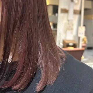 ミディアム 佐伯 真奈のヘアスタイル