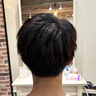 ショート メンズ ЯH所属・三 浦のヘアスタイル