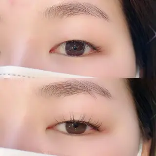 マツエク・マツパ アイブロウ ‎‪Takamiya Natsuki‎のマツエク・マツパデザイン