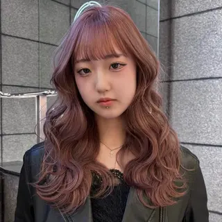 セミロング カラー ハイトーン/レイヤー KYOKA🩶のヘアスタイル