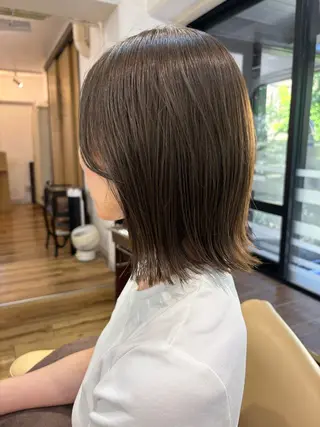 ミディアム ☘️ボブ、レイヤー お任せを♪☘️宇梶のヘアスタイル