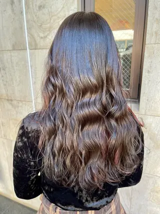 ロング カラー 髪質改善&カラー特化 ボブ&ロングRYOのヘアスタイル