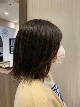 ミディアム 大倉 未波のヘアスタイル