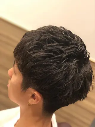 ショート メンズ 銀座マツナガ所属・立野 椋大のヘアスタイル