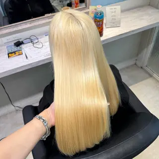 ロング カラー 🦋ブリーチカラー/ 専門Aya💖のヘアスタイル